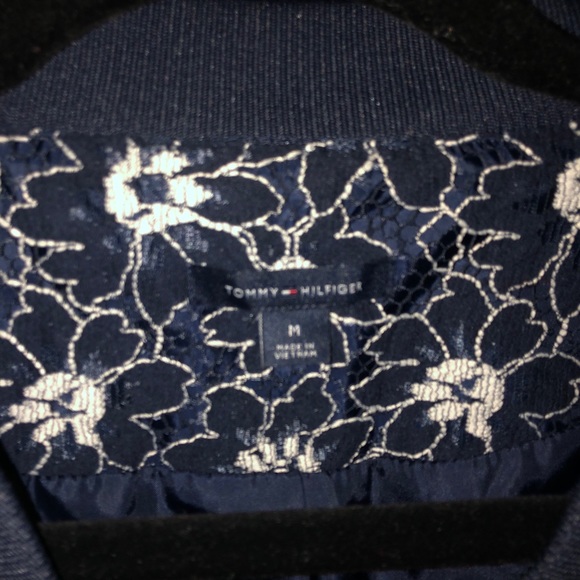 Tommy Hilfiger Lace Bomber Jacket - Picture 4 of 5